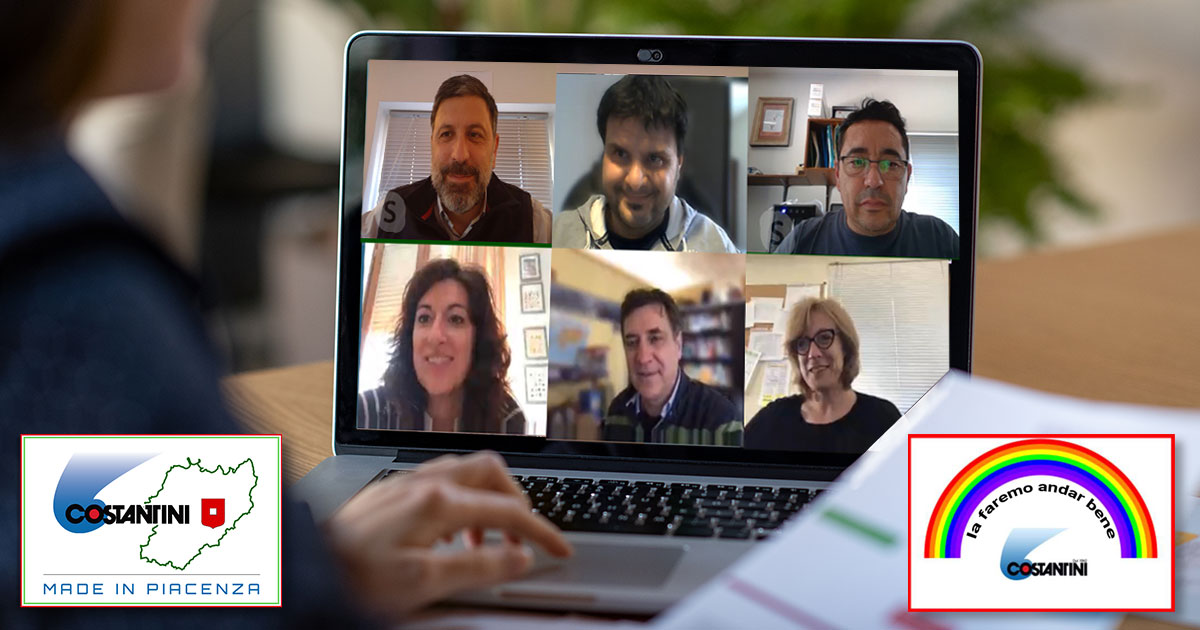 Verifica di sorveglianza ISO 9001:2015, in videoconferenza, alla COSTANTINI